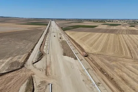 Lucrări de amenajare pe Autostrada A3 pentru aterizări de urgență.
