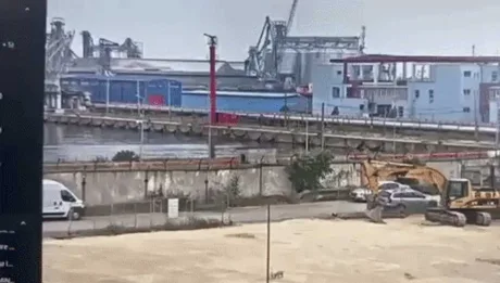 Cântărirea camioanelor în mișcare la Portul Constanța, îmbunătățind gestionarea traficului.