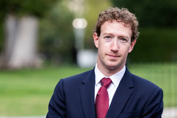 Mark Zuckerberg discutând despre schimbările în politica Meta.
