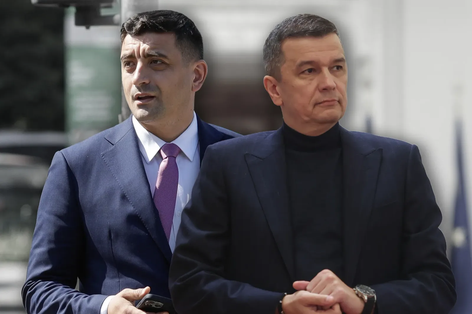 Sorin Grindeanu discută despre negocierile politice cu AUR și PSD.
