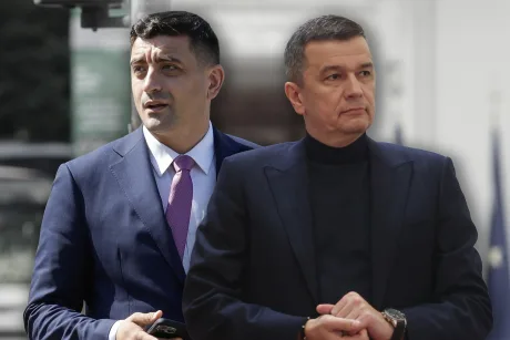Sorin Grindeanu discută despre negocierile politice cu AUR și PSD.