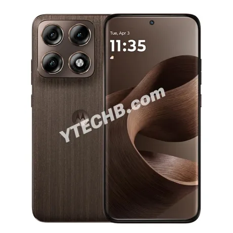 Motorola Edge 70 Pro cu design elegant și camere multiple pe spate.