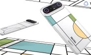 Telefon subțire cu design elegant și rezistență la apă, ideal pentru utilizatori moderni.