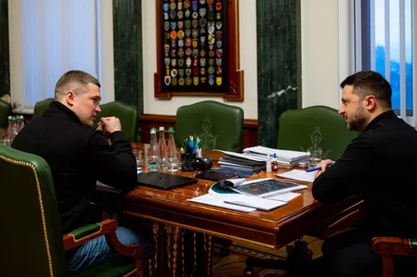 Discuție tensionată între liderii ucraineni la biroul președintelui.