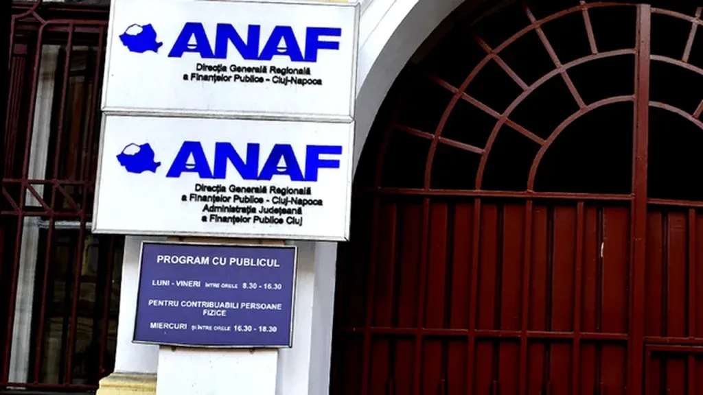 Sediul ANAF, instituție responsabilă de administrarea fiscală în România.