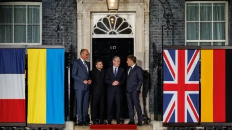 Liderii europeni discută despre pacea între Ucraina și Rusia la Londra.