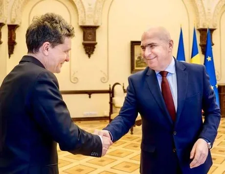 Întâlnire între Ilie Bolojan și Nicușor Dan la Palatul Cotroceni.