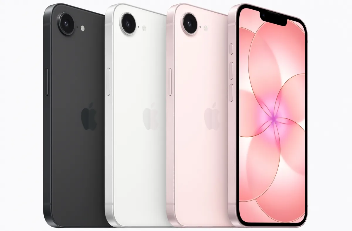 iPhone 17e disponibil în mai multe culori, model accesibil din 2026.