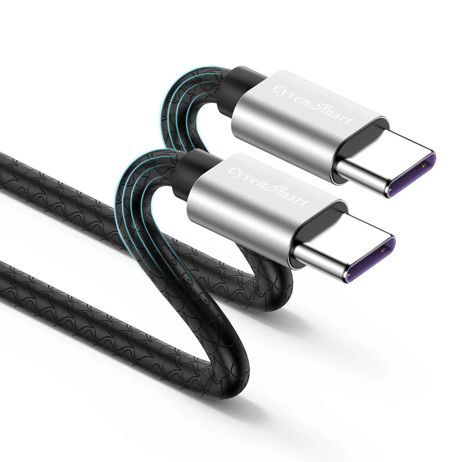 Cabluri USB-C care oferă compatibilitate variată pentru încărcare rapidă.