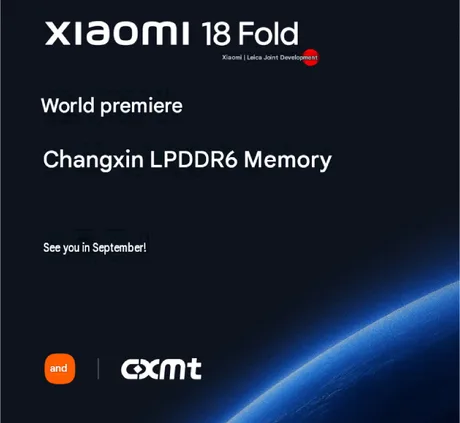 Xiaomi 18 Fold, primul telefon cu memorie LPDDR6, va fi lansat în septembrie.