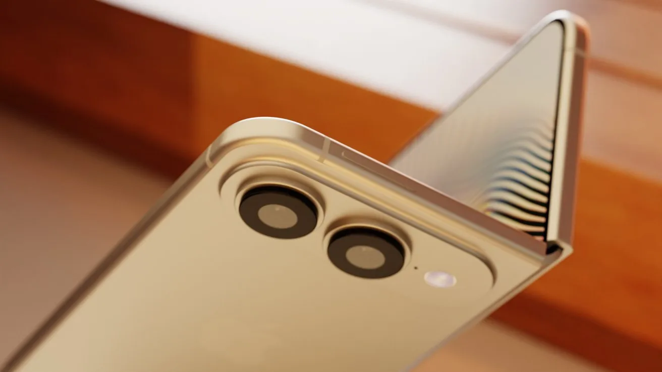 Detalii despre un posibil iPhone pliabil cu ecran dual.