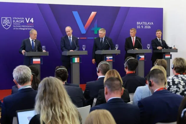 Liderii Grupului de la Vișegrad discutând despre prețurile energiei și măsurile climatice.