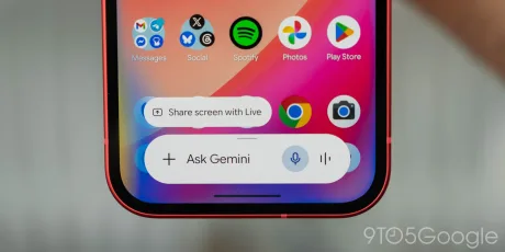 Interfața actualizată a aplicației Google pe Android, cu Dynamic Color.