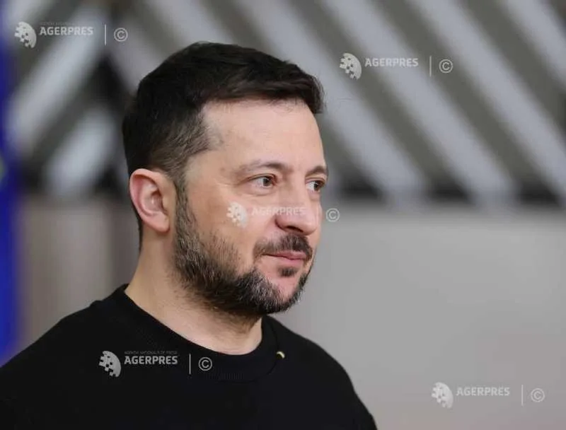 Volodimir Zelenski discută despre atacurile asupra obiectivelor rusești.