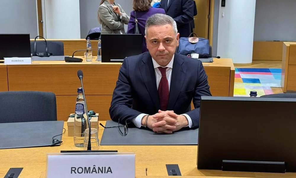 Florin Barbu la reuniunea Consiliului AgriFish discutând viitorul agriculturii europene.