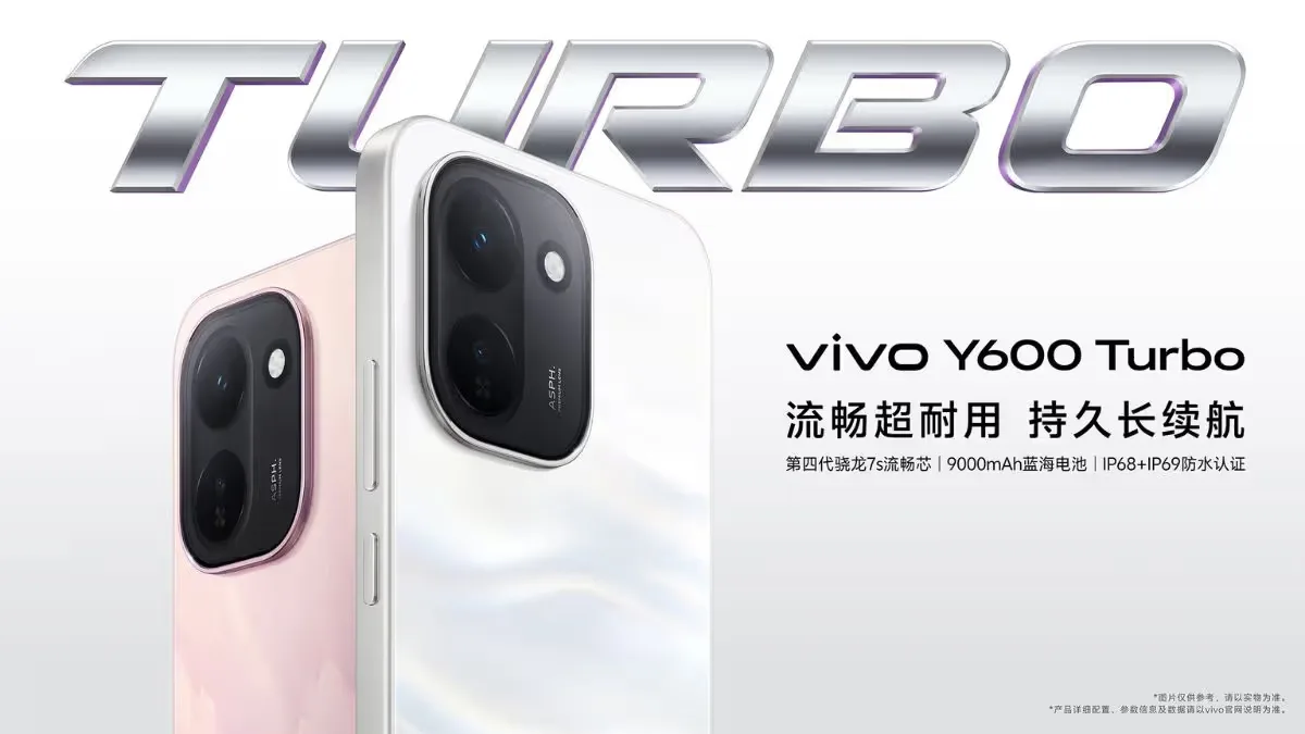 Vivo Y600 Turbo cu design elegant și specificații puternice pentru utilizare intensă.