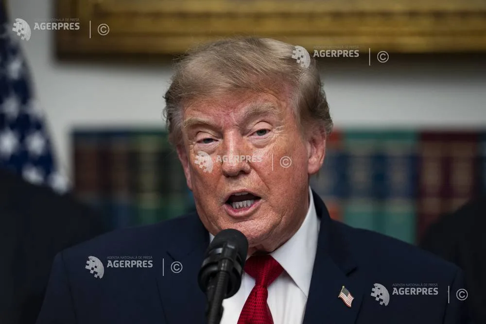 Donald Trump vorbește despre relațiile cu Rusia și NATO.