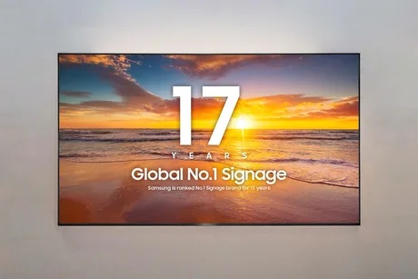 Samsung sărbătorește 17 ani de leadership în semnalistica digitală.