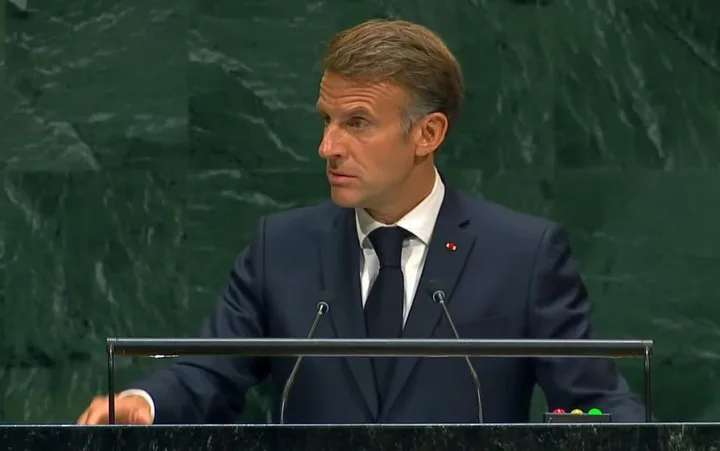 Emmanuel Macron susține importanța multilateralismului la ONU.