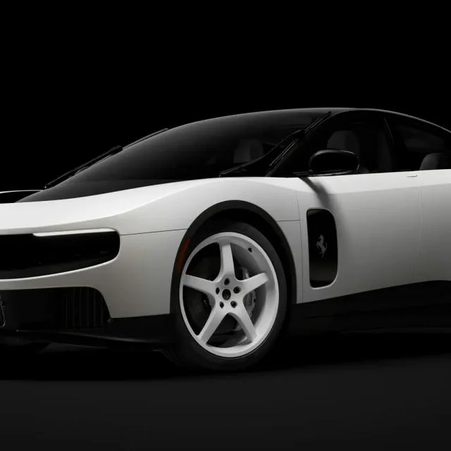 Ferrari Luce „Chassis 0” cu un design elegant și detalii personalizate.