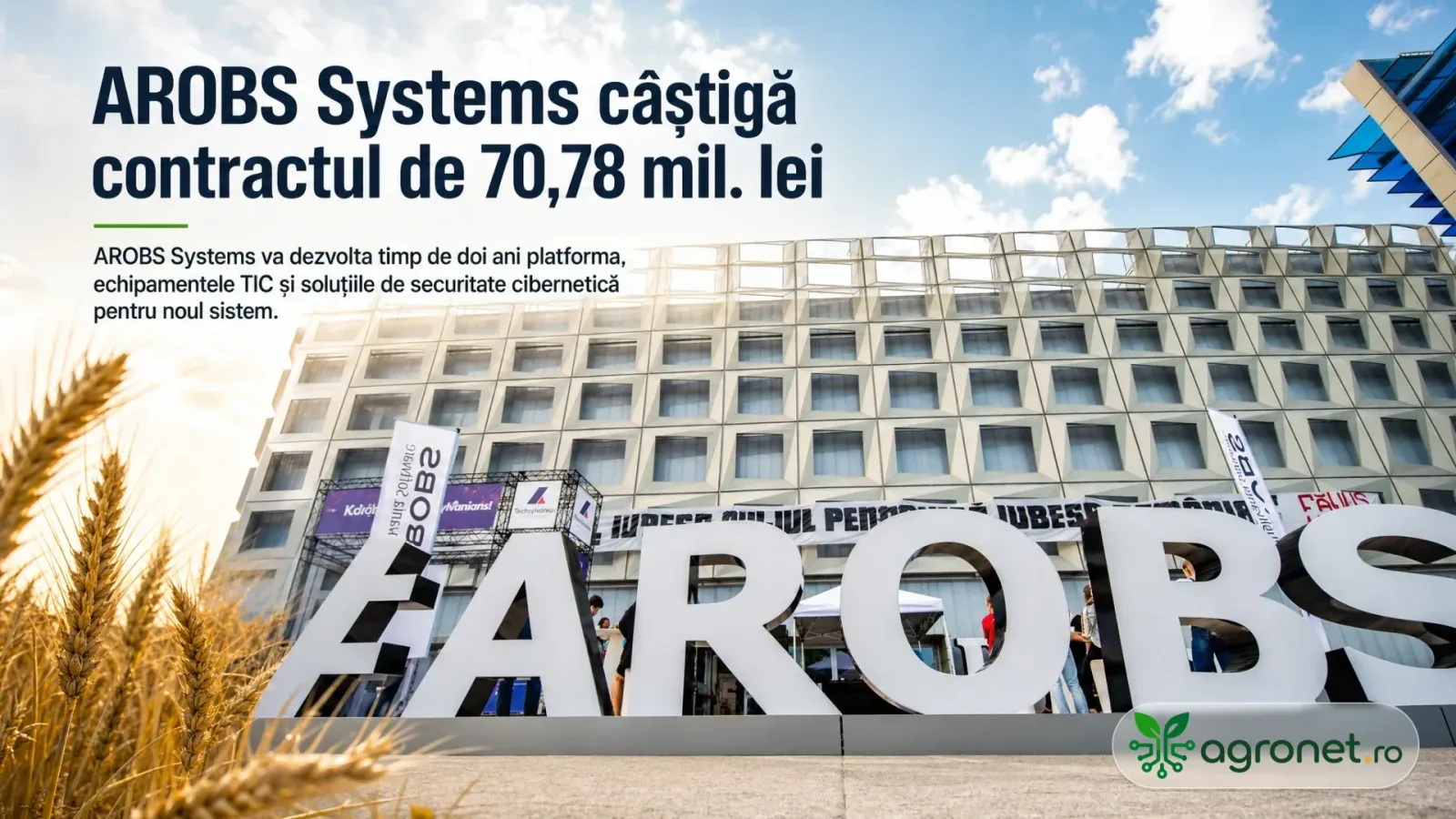 Contract semnat pentru un sistem IT dedicat fermierilor români.