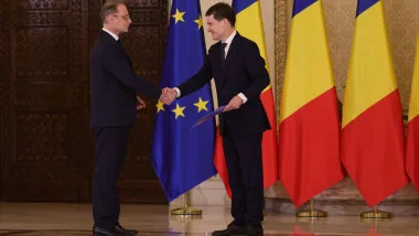 Noul Guvern condus de Luca Niculescu își începe activitatea la Palatul Cotroceni.