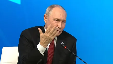Vladimir Putin discută despre tensiunile din Kaliningrad și amenințările nucleare.
