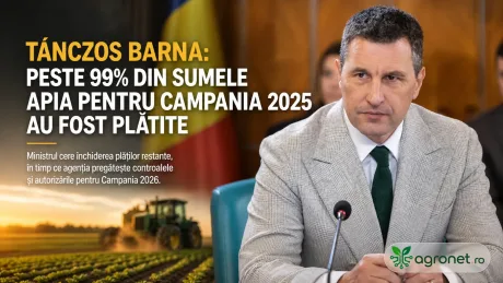 Tánczos Barna discută despre plățile restante pentru fermieri.