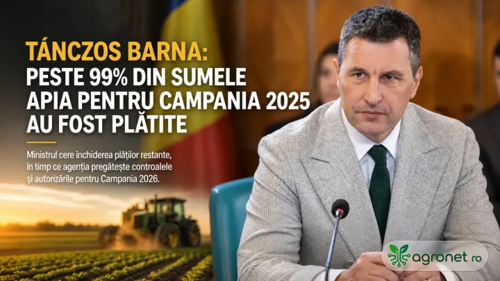 Tánczos Barna discută despre plățile restante pentru fermieri.