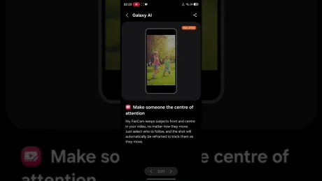 Samsung testează o funcție AI pentru recadrare automată a videoclipurilor în One UI 9.