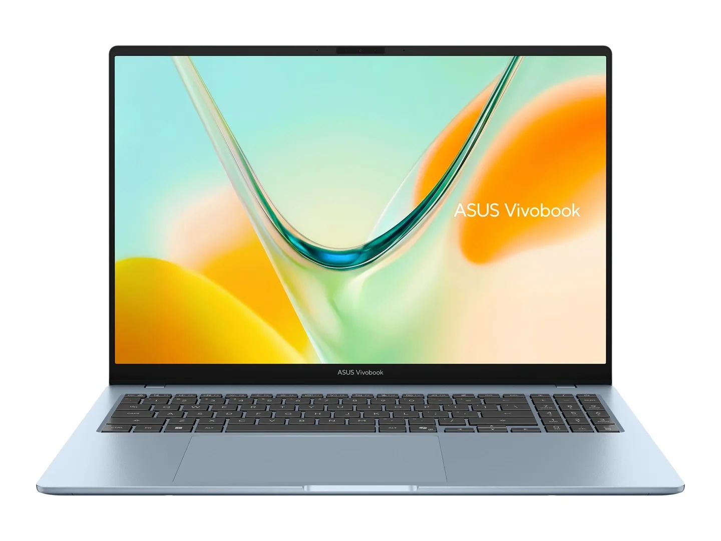 Laptop ASUS Vivobook S14 cu design modern și ecran OLED vibrant.