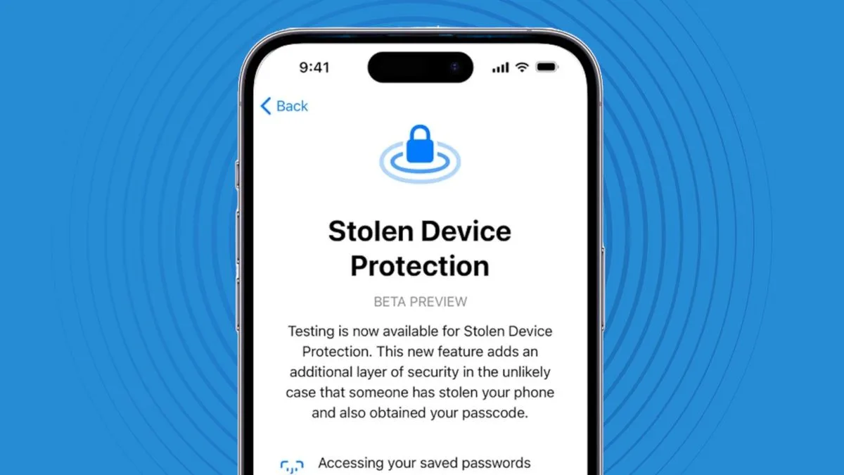 Activarea automată a protecției împotriva furtului pe iPhone-uri.