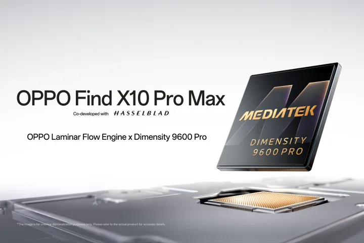 Chipsetul MediaTek Dimensity 9600 Pro pentru OPPO Find X10 Pro Max