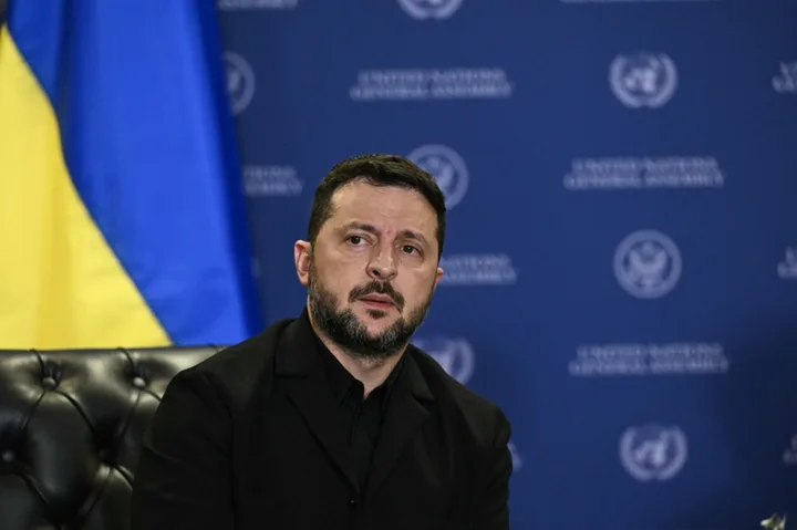 Volodimir Zelenski discutând despre riscurile atacurilor rusești asupra țărilor NATO.