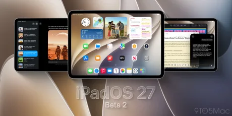 Actualizare iPadOS 27 beta 2 cu corecții și optimizări pentru utilizatori.