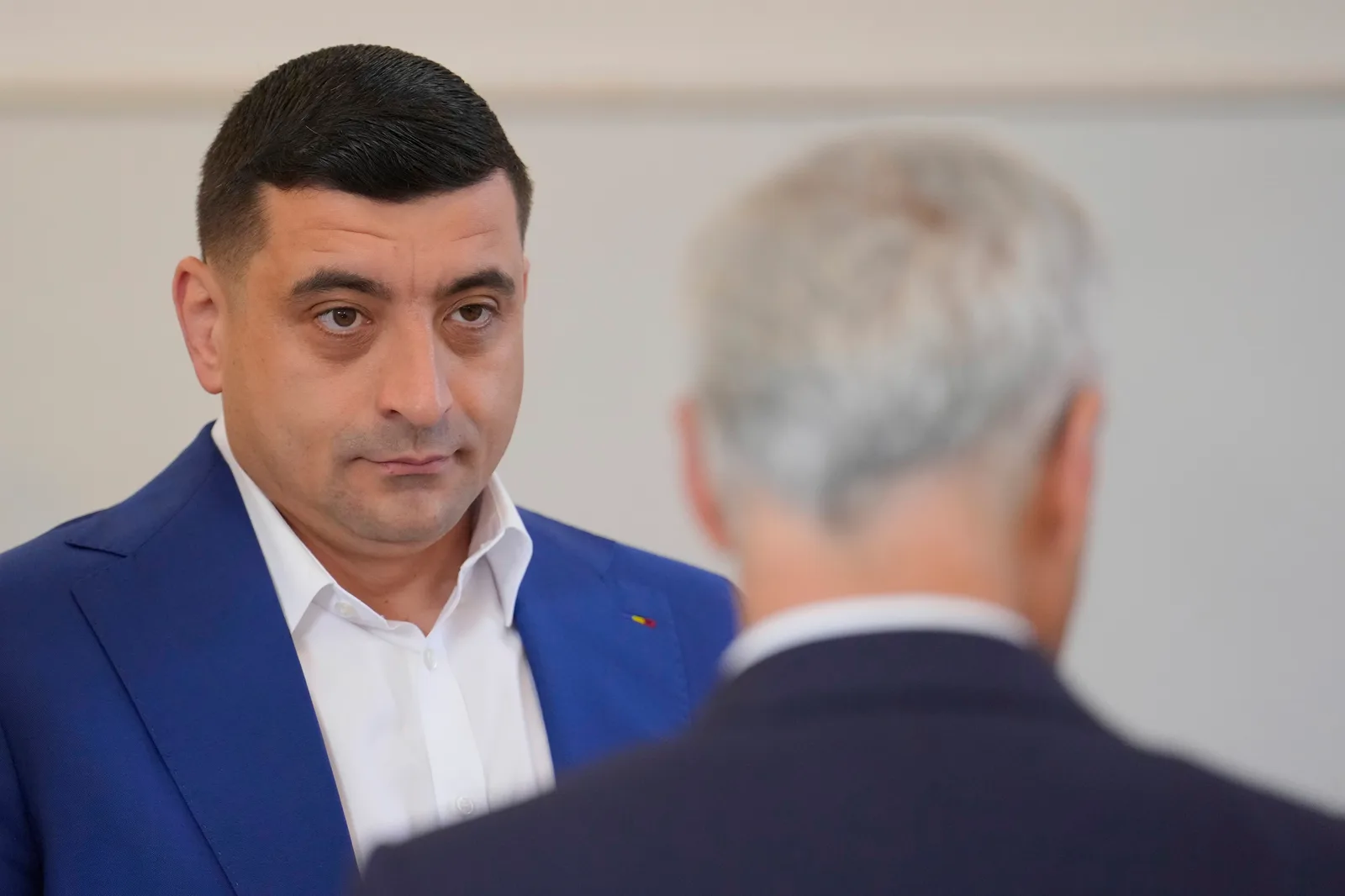 George Simion discutând despre cazul lui Călin Georgescu și democrație.