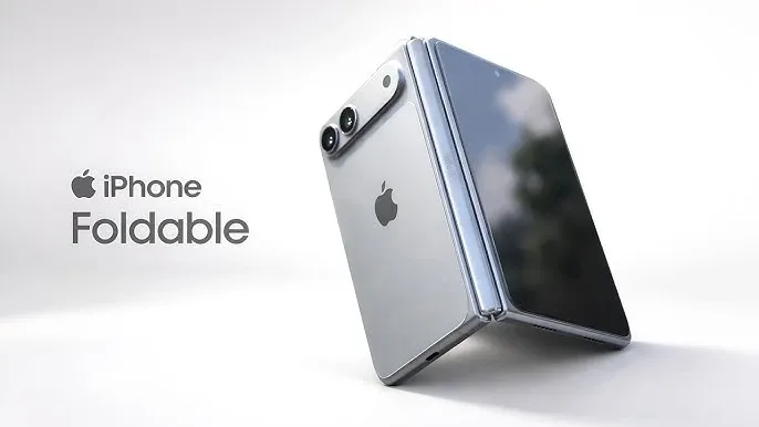 iPhone pliabil cu design modern și elegant, pregătit pentru lansare.