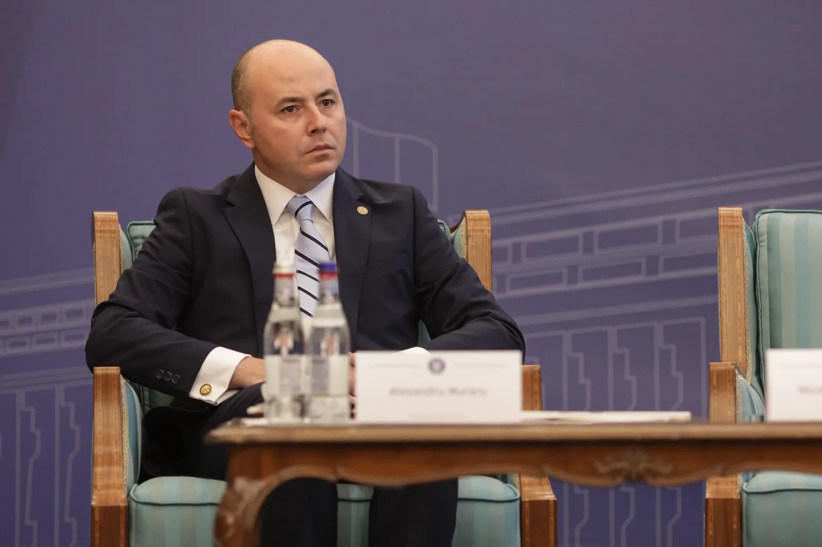 Alexandru Muraru, președinte PNL Iași, la o conferință.