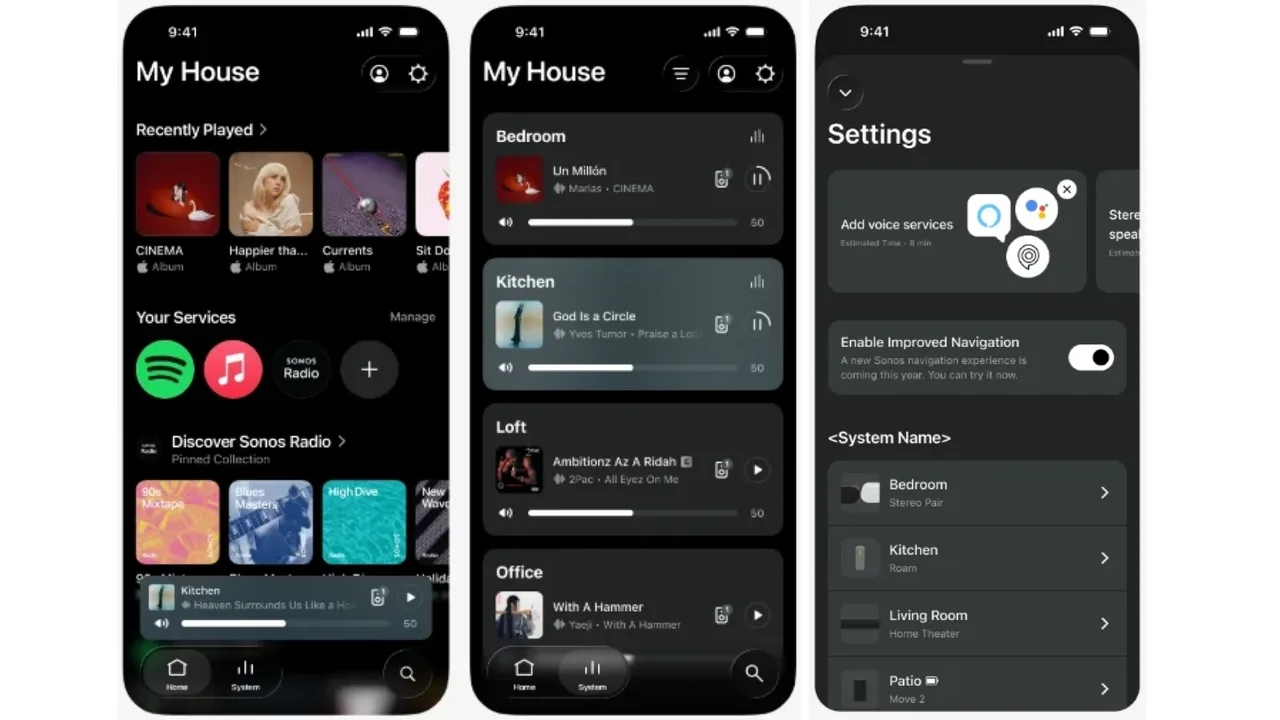 Actualizarea aplicației Sonos aduce îmbunătățiri semnificative pentru utilizatori.