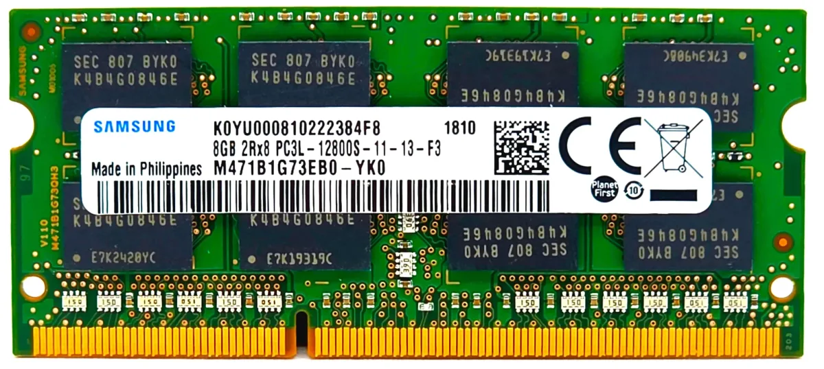 Memorie RAM Samsung utilizată în producția de semiconductori în China