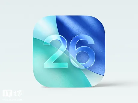 Logo-ul versiunii 26 a sistemului de operare Apple.