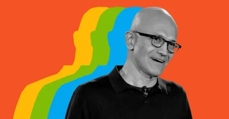 Satya Nadella discută despre reglementarea inteligenței artificiale și măsuri de siguranță.