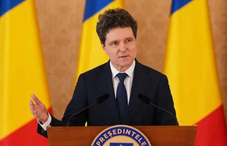 Nicușor Dan vorbește despre criza politică actuală.