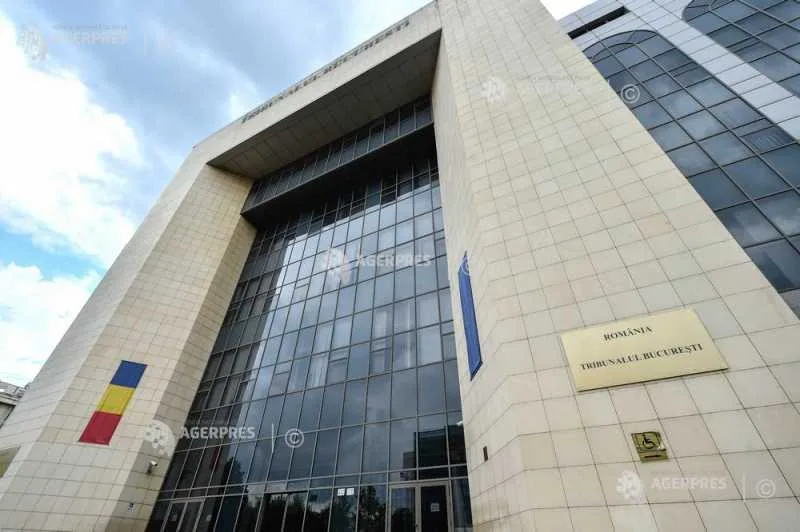 Clădirea Tribunalului București, simbol al justiției românești.
