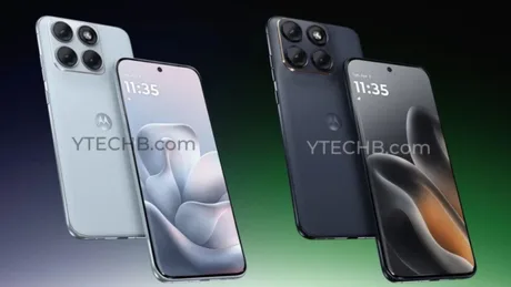 Noile smartphone-uri Motorola cu design modern și specificații avansate.