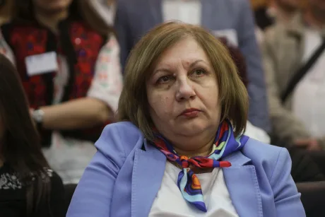 Diana Buzoianu discutând despre blocajul din Consiliul de Administrație al ANM.