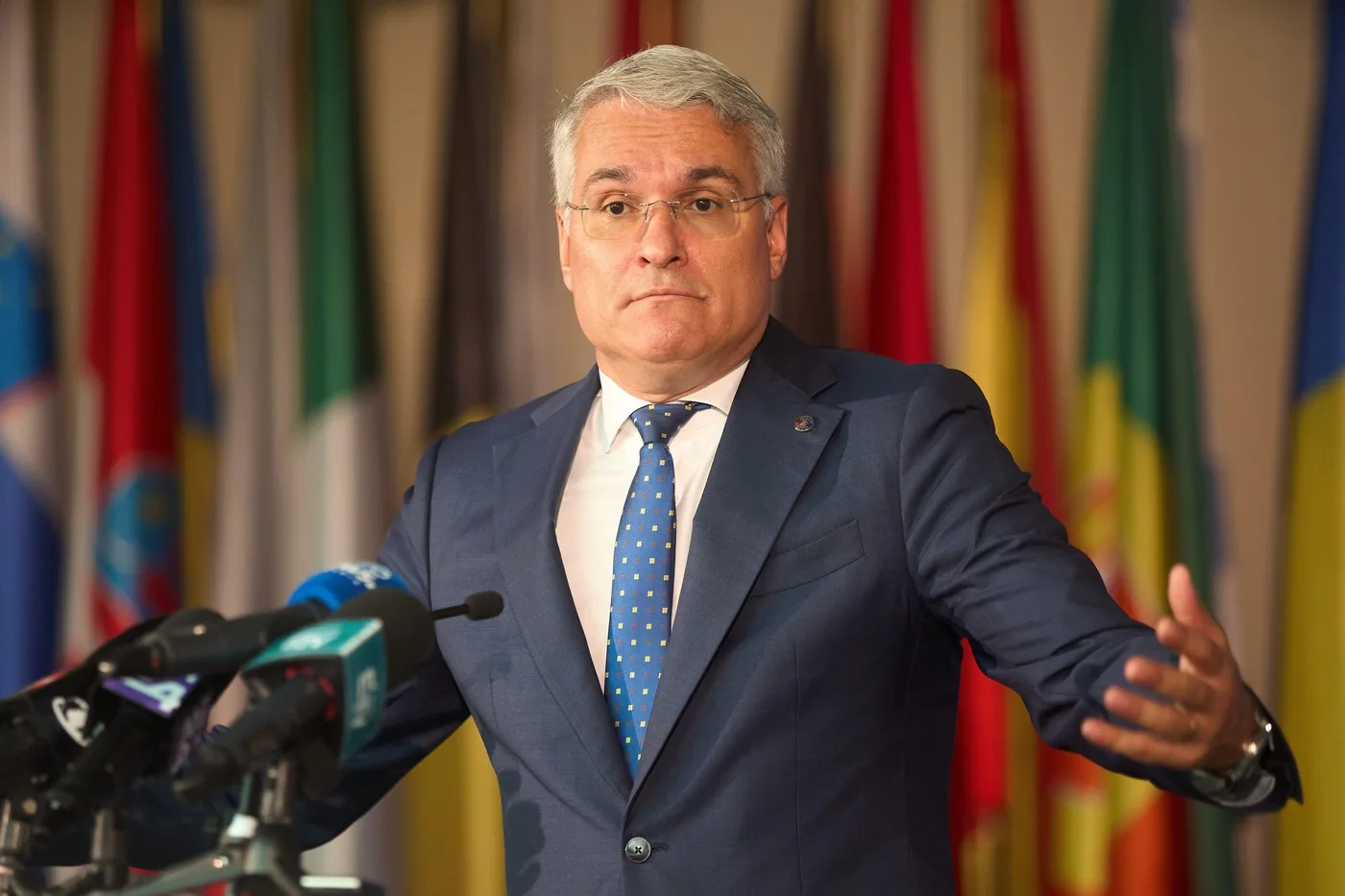 Ministrul Muncii discută despre amânarea legii salarizării în Parlament.
