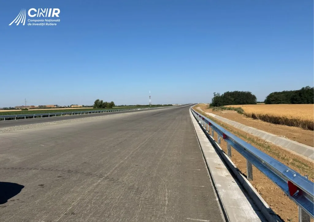Progresul lucrărilor pe lotul Chiribiș–Biharia al Autostrăzii A3.