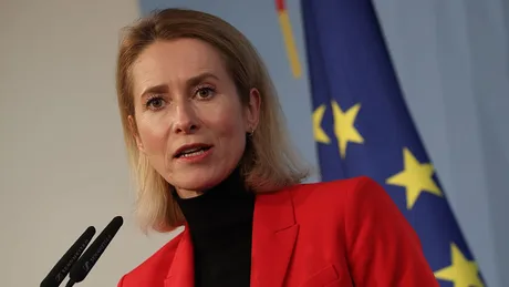 Kaja Kallas discută despre sancțiunile impuse Rusiei în contextul războiului din Ucraina.
