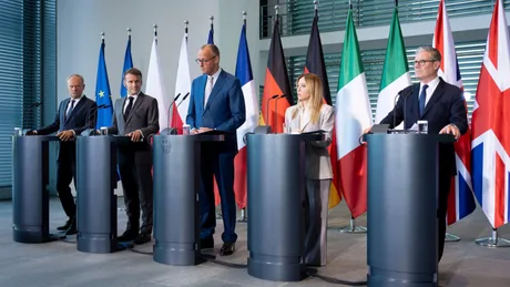 Liderii europeni discută despre sprijinul financiar pentru Ucraina la Berlin.